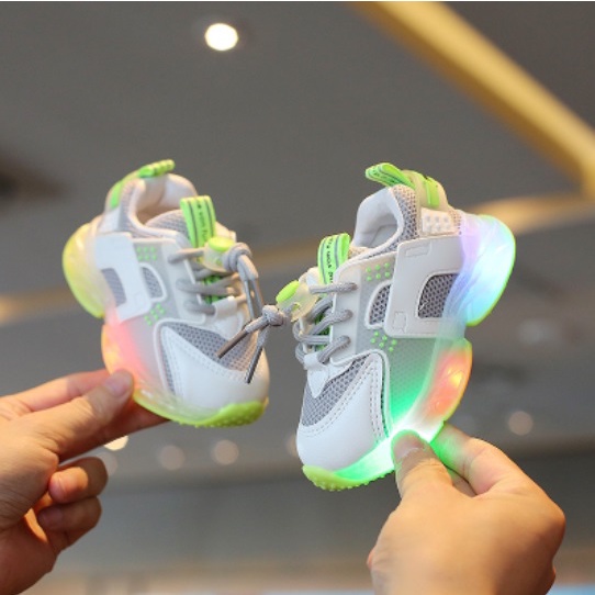 Sepatu Led Anak UNISEX Import New IMPORT LED COLOURFULL