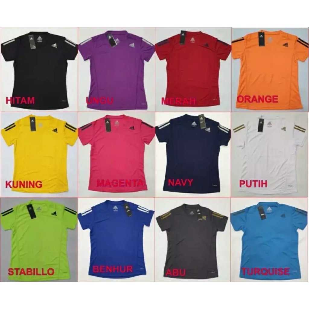 BJ - Kaos Sport Pria Lengan Pendek - Baju Olahraga Pria 01