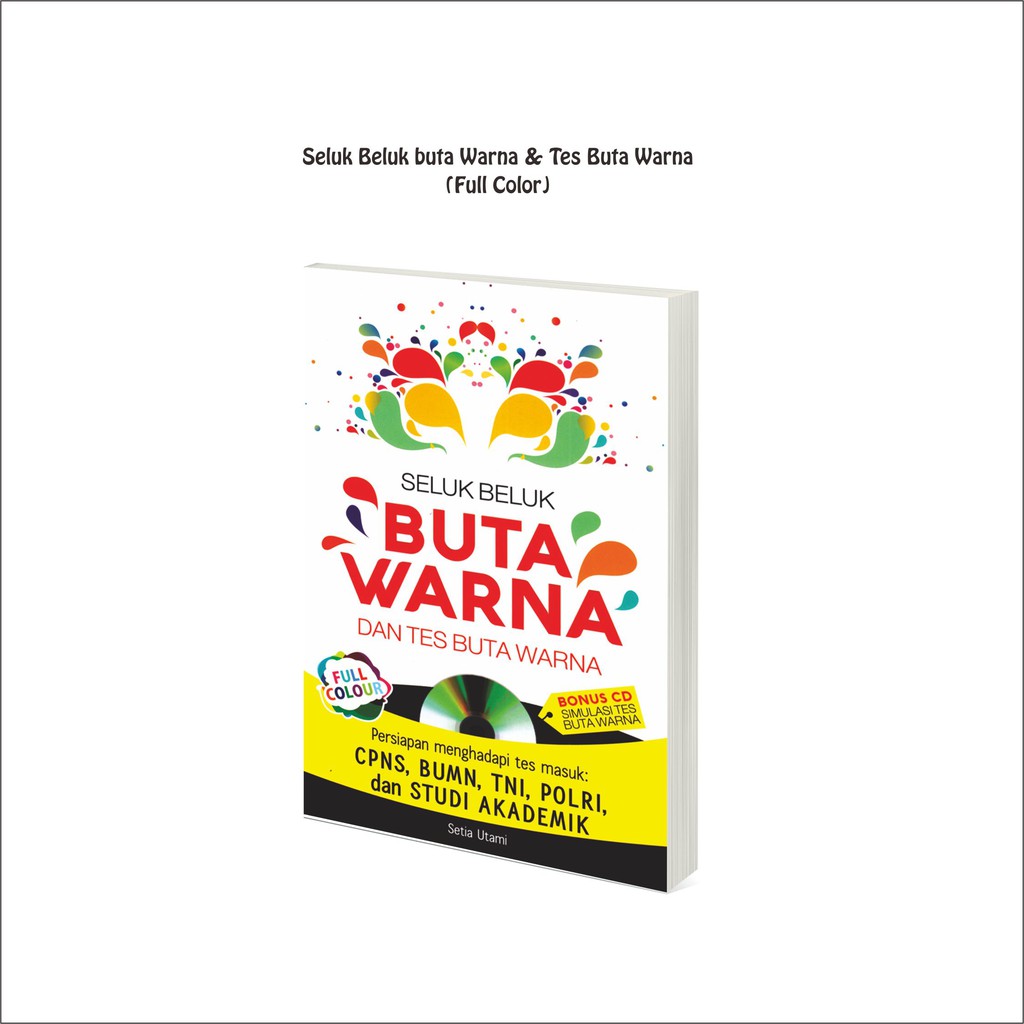 Buku Tes Buta Warna - Seluk Beluk Buta Warna Dan Tes Buta Warna