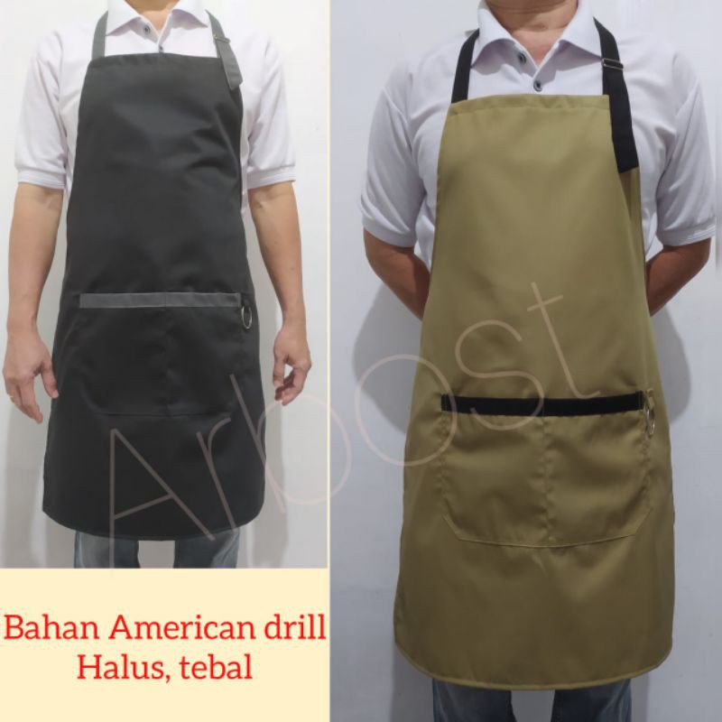 APRON APRON KOKI APRON FULL APRON BARISTA APRON MASAK