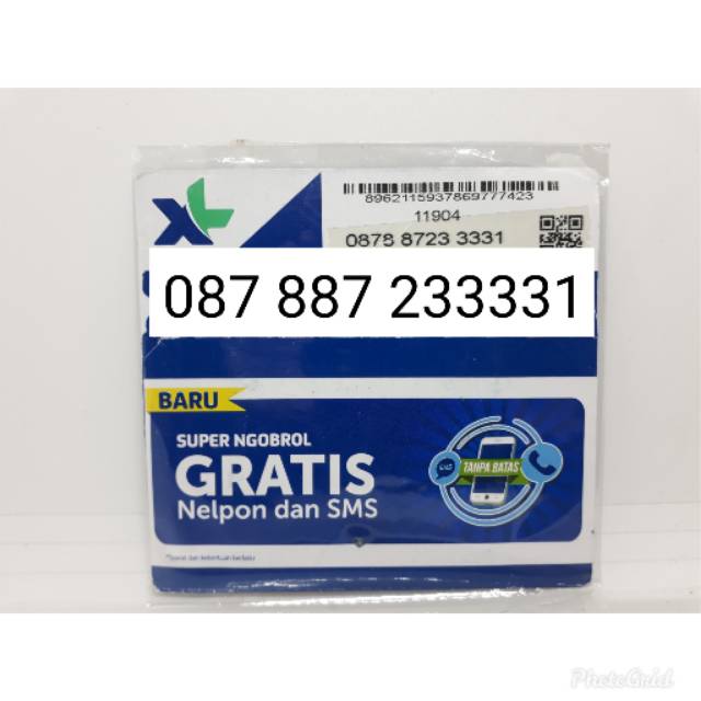 Nomor cantik xl kwartet 3