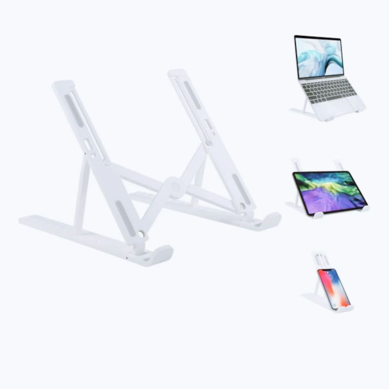 Holder Stand Laptop Multifungsi Folding Braket Dudukkan Notebook Stand Lipat