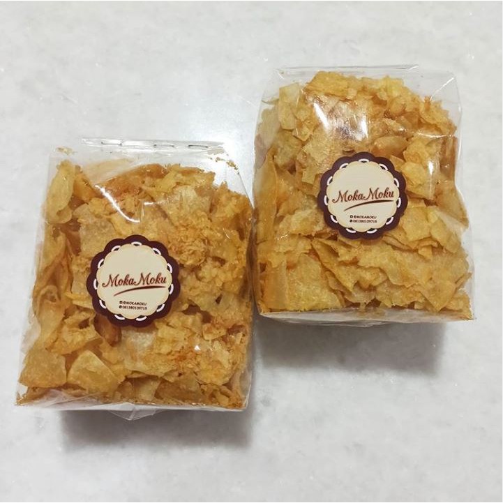 

Keripik Singkong Bawang Putih Garlicz Mokamoku