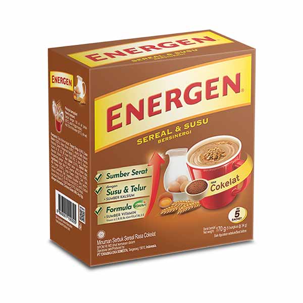 

ENERGEN CHOCOLATE BOX 5 PCS X 29 GR