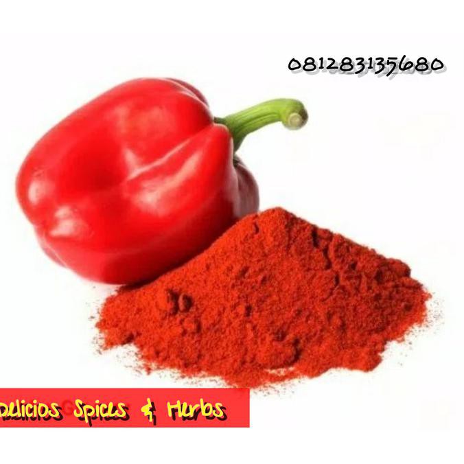 

BERKUALITAS! Pure Sweet Paprika Powder 500gram / Paprika Bubuk Asli 100%