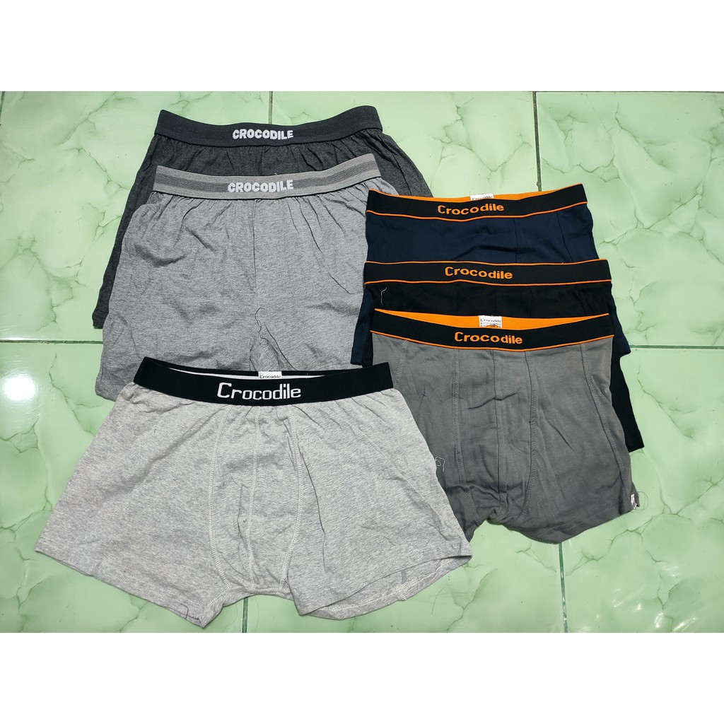Celana Dalam Boxer Pria Crocodile Reject BS (Barang Sortir) Pabrik