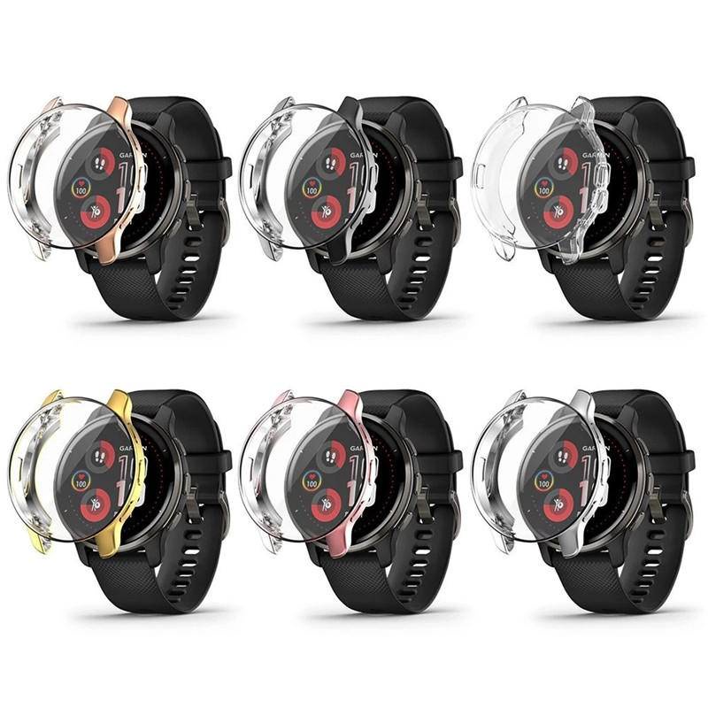 Case Pelindung Layar Smartwatch Bahan TPU Untuk Garmin Venu SQ 2S 2 Plus vivoactive 4 4S