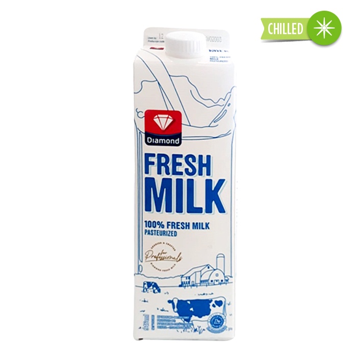 Diamond Fresh Milk Plain Profesional 946 ml