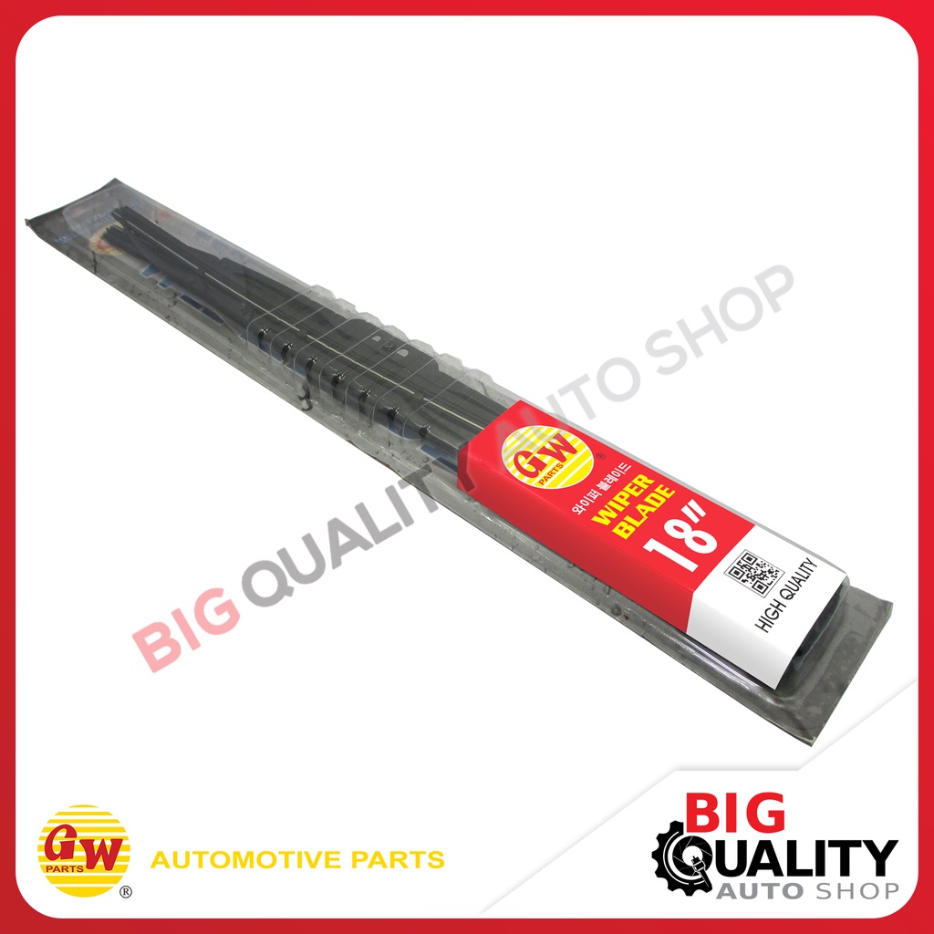 Karet kipas Kaca Wiper Blade Plat 2 Tingkat Universal 18 Inch