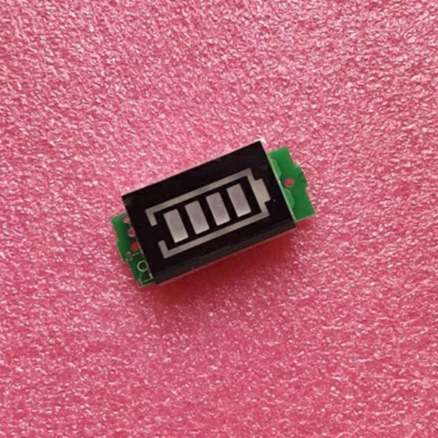 Module Baterai Lithium Indikator Modul 4.2 V Biru Tampilan baterai Tester Li-ion