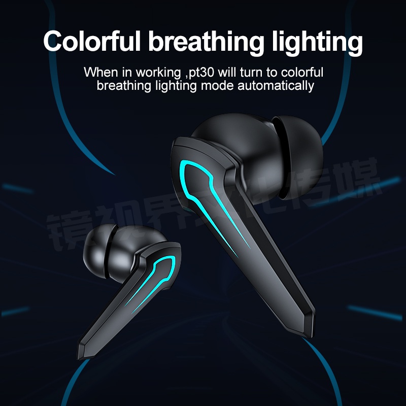 P36 Wireless Headset Bluetooth 5.1 Gaming Earphone Profesional HIFI Stereo 9D TWS Latensi Rendah Dengan Mikrofon