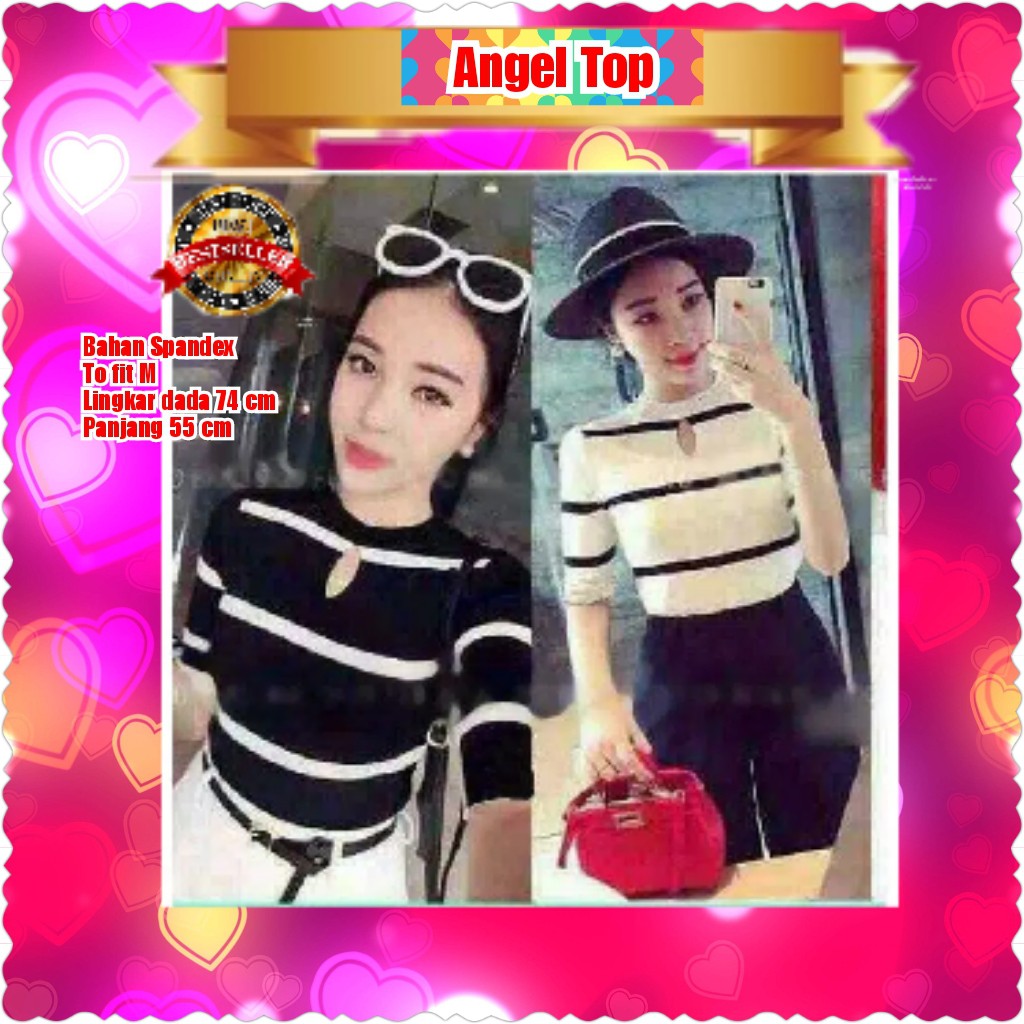 ANGEL TOP / BLOUSE TERPOPULER TERLARIS TERMURAH