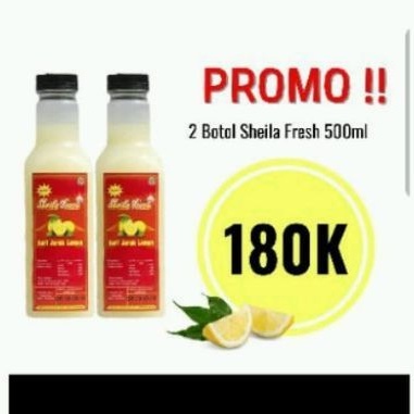 

2 Botol lemon @500 ml promo Murah banget