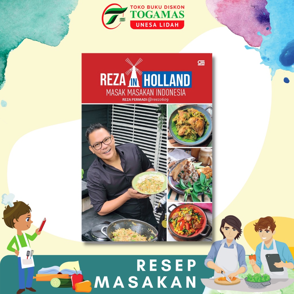 REZA IN HOLLAND MASAK MASAKAN INDONESIA KARYA REZA PERMADI