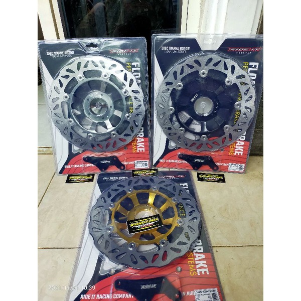 Piringan Disc Cakram Ride It 300mm Floating Model Tdr Supra Baut 5