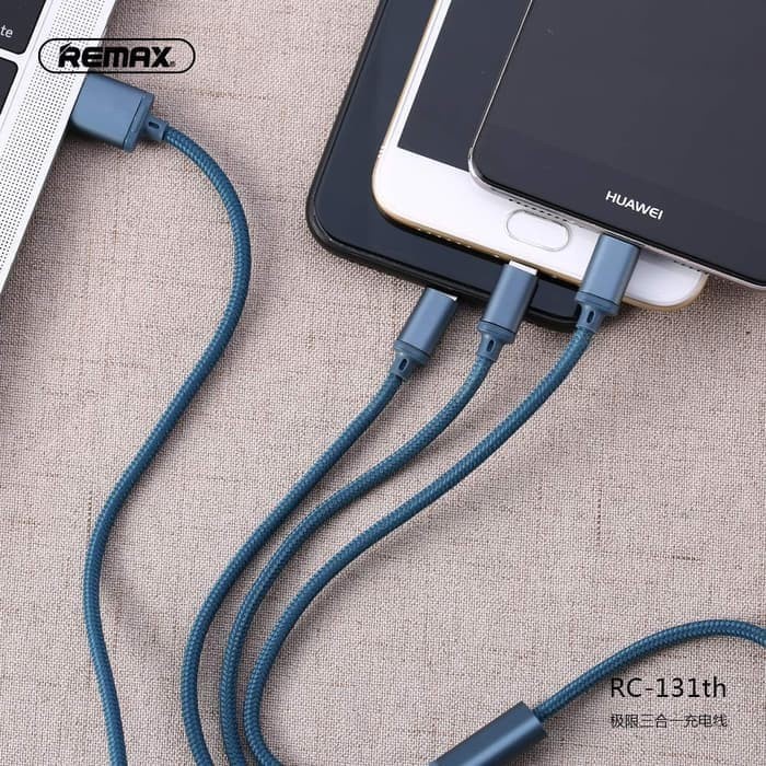 Remax Gition Series 3 in 1 Charging Cable RC-131th