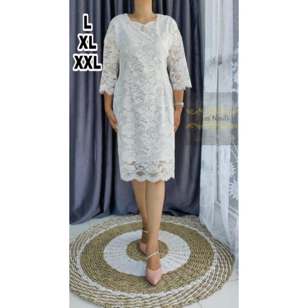 DRES RENDA KHUSUS PUTIH