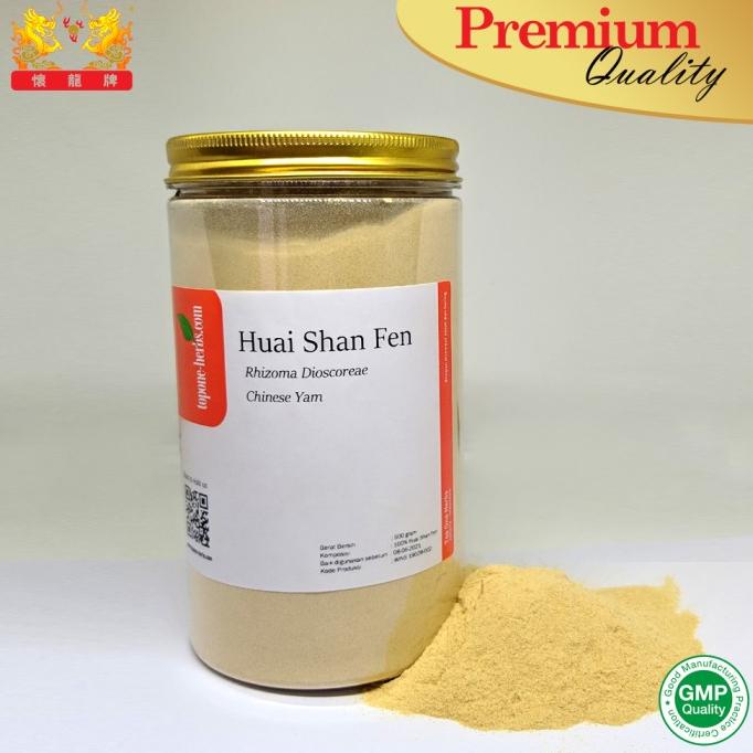 

[COD] Ubi Cina Bubuk PREMIUM, Gu Huai Shan Fen, Chinese Yam (500 gr) [COD]