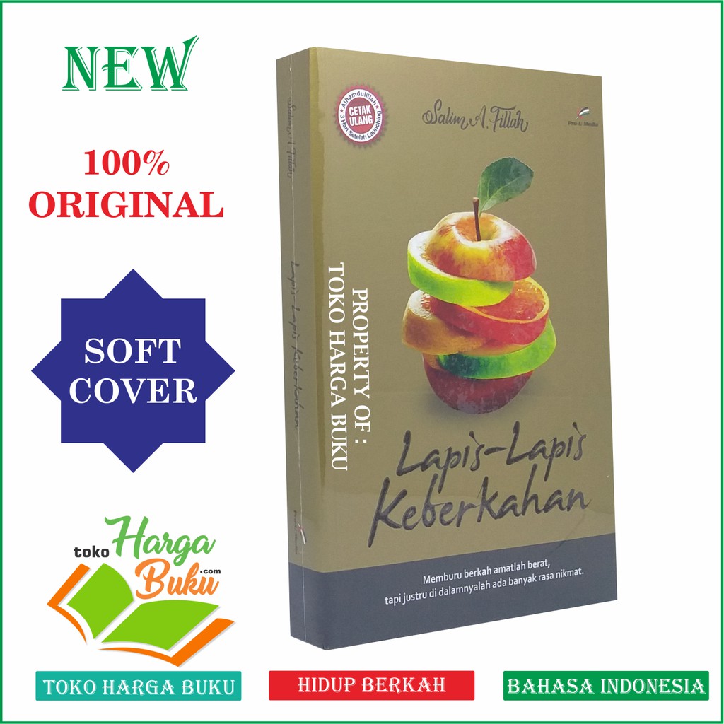 Foto Lapis-lapis Keberkahan ORIGINAL Karya Salim A. Fillah Penerbit Pro-U Media