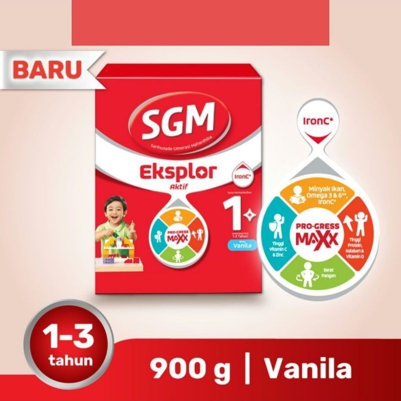 SGM Eksplor 1 Plus Vanila 900 gr