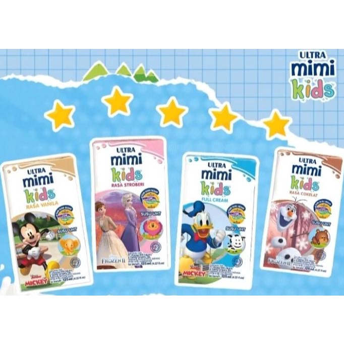 

Susu Ultra Mimi Uht 125 Ml X 40 Pcs Full Cream/Coklat/Strawbery/Vanila New