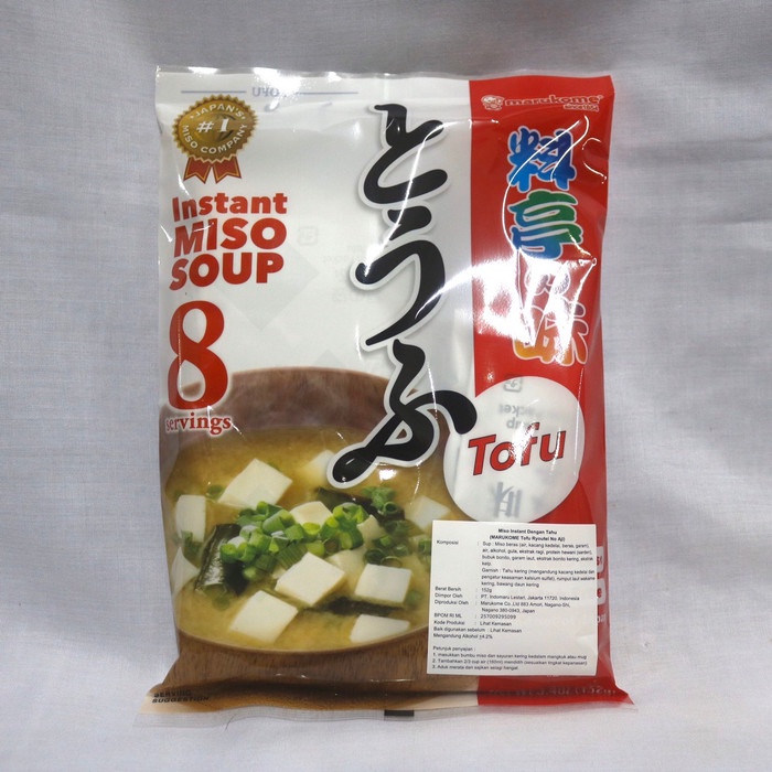 

TERBARU Marukome miso soup 153gr - Tofu