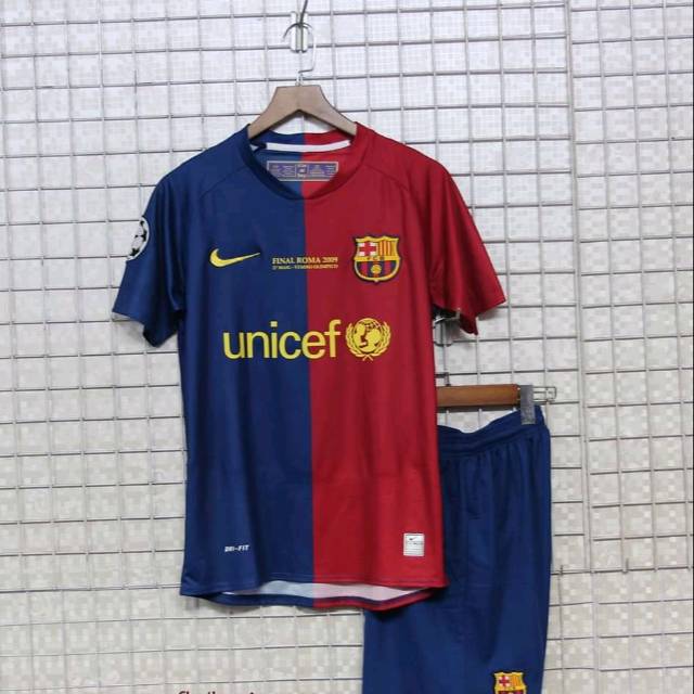 Jersey Barcelona Home Final Roma 2009 Grade Original | Shopee Indonesia
