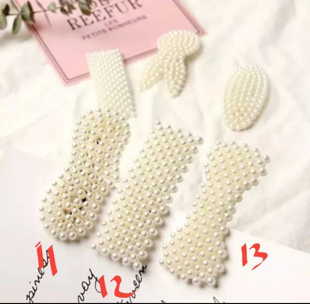 JEPIT RAMBUT KOREA MUTIARA IMPORT