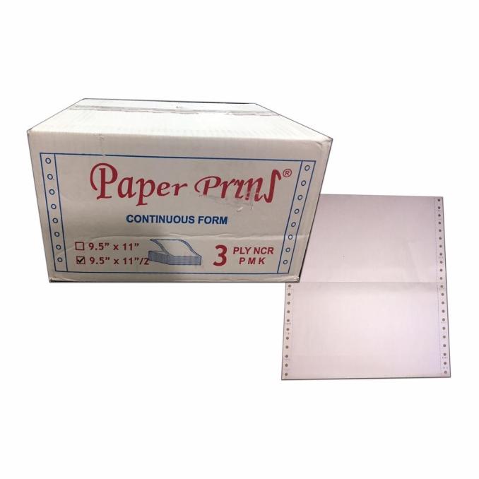 

SALE paper print form 9.5 x 11 3 ply kertas continuous