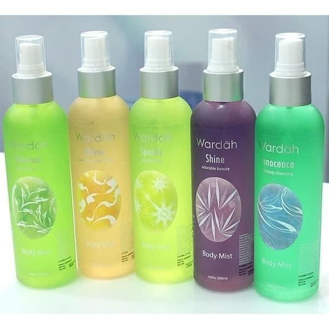 Wardah Body Mist - Innocence Eternal Flame Shine Sparks Parfum
