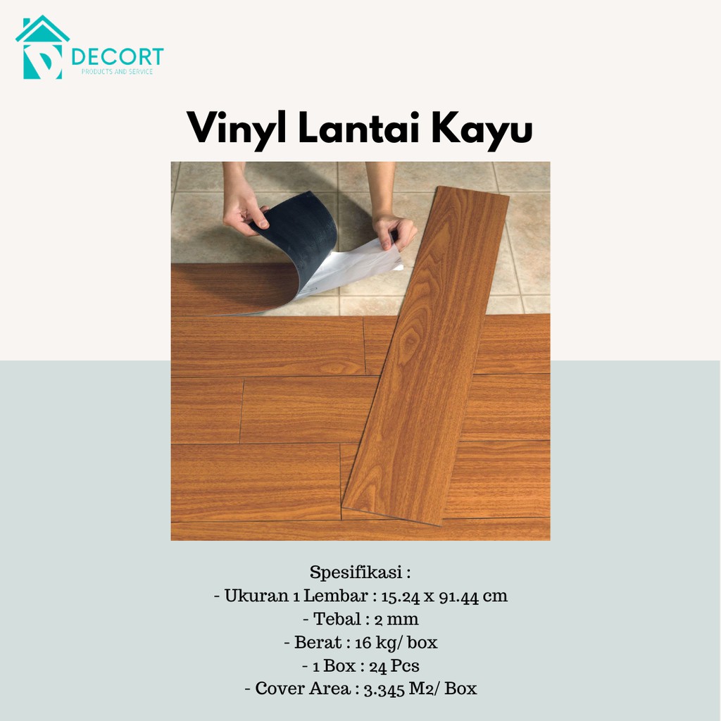 Vinyl Lantai | Vinyl Lantai Kayu lantai | Sticker Lantai Kayu