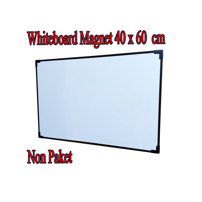 

Papan Tulis Magnet 40 x 60 Whiteboard Magnet - Whitboard promo