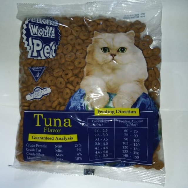 Makanan Kucing Kiloan UNIVERSAL Cat TUNA