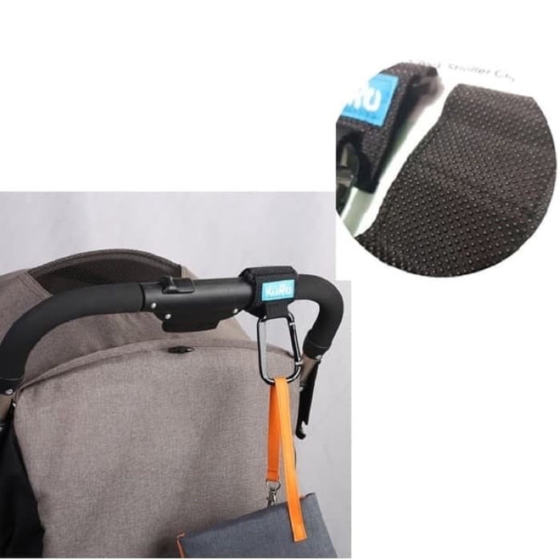 Kuru Stroller Hook Gantungan Barang Kereta Bayi Hooks Premium Kuat Besi Perekat Traveling Bepergian