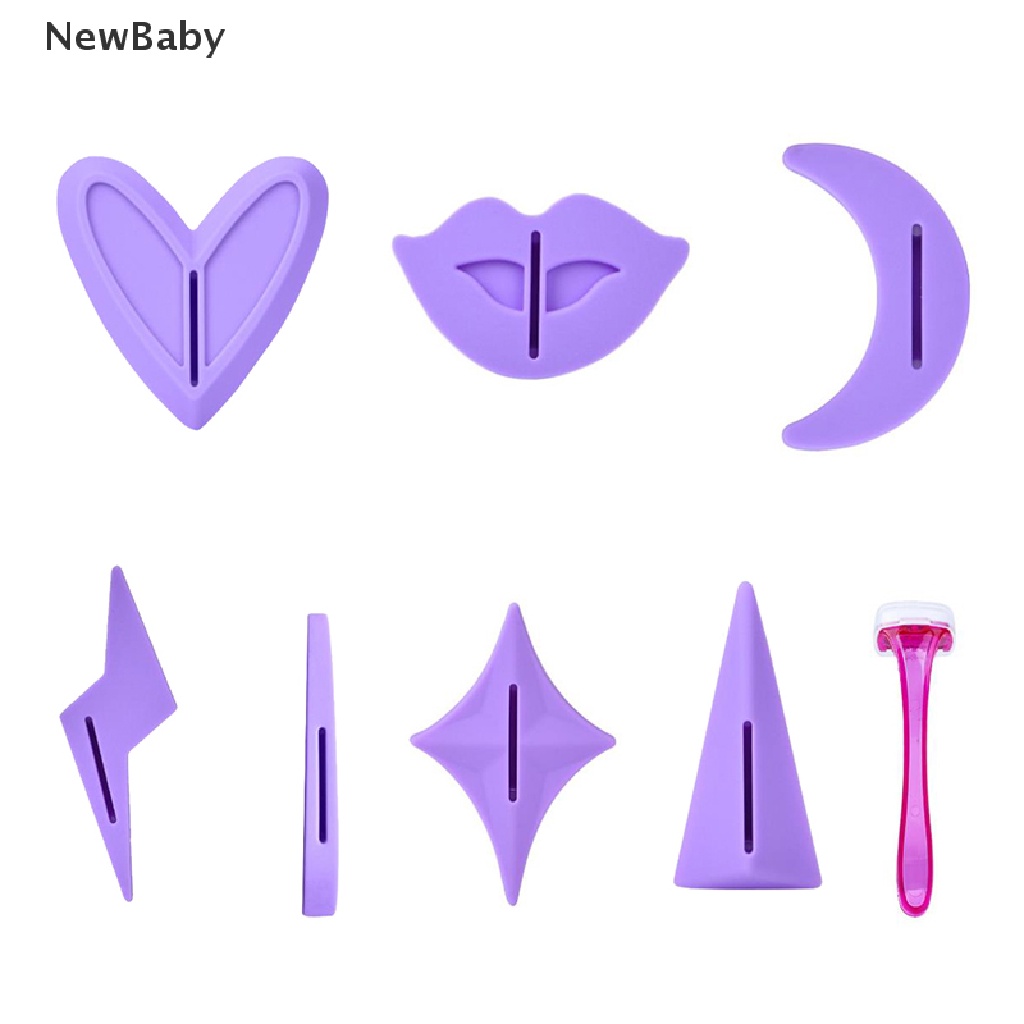 9pcs / Set Alat Cukur Rambut Bikini / Area Pribadi Untuk Wanita