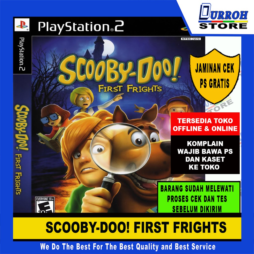 KASET GAME PS2 / PS 2 SCOOBY DOO! FIRST FREIGHT