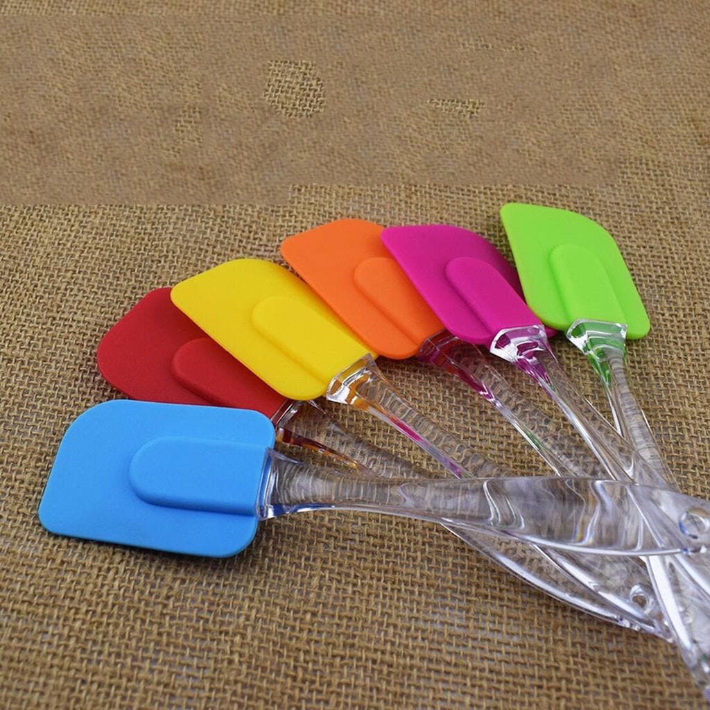 SPATULA MINI MURAH SILIKON SPATULA PRAKTIS / Spatula Pengikis Kue Mini SEPATULA ALAT DAPUR [KECIL)-5