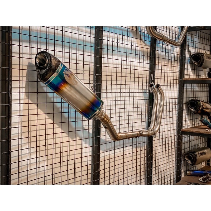 KNALPOT VILLAN MV1 BLUE CBR250rr NINJA250 Z250 MT25 R25