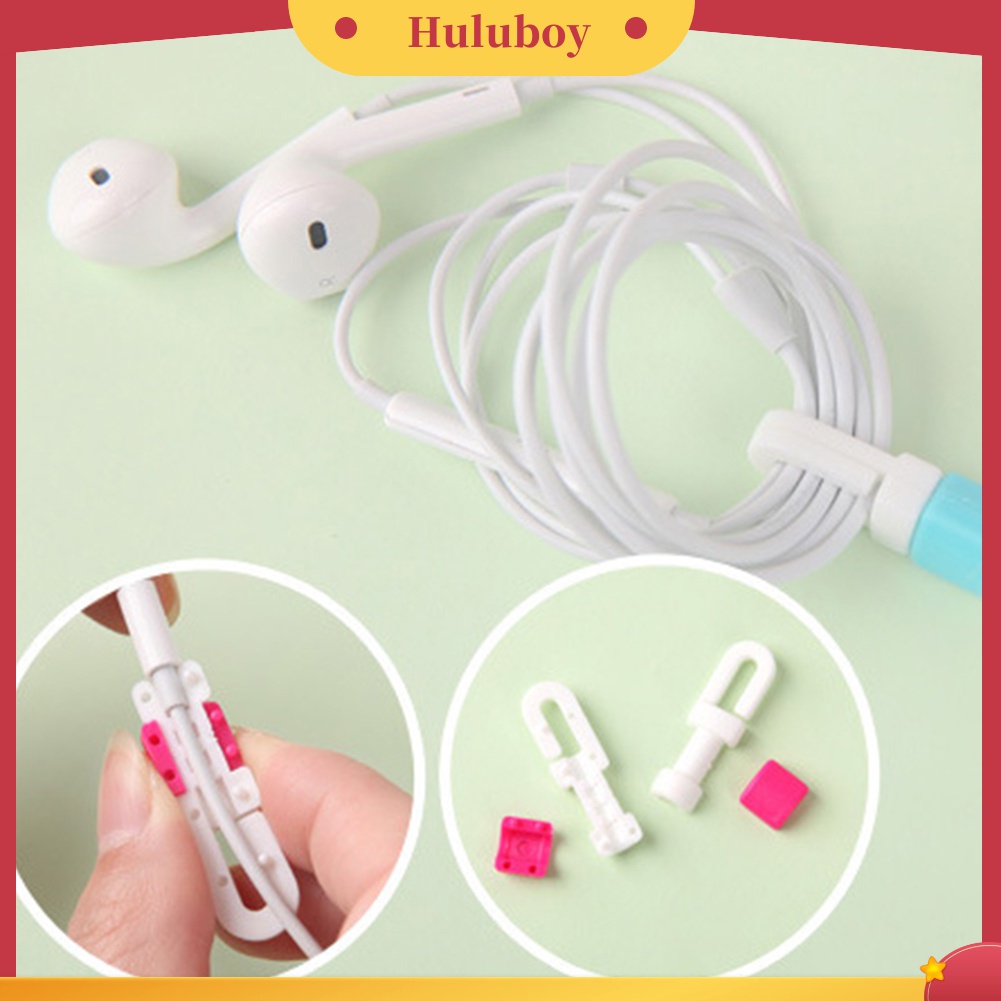 Huluboy Cover Pelindung Kabel Earphone