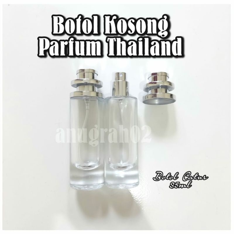 Botol kosong parfum thailand 35ml - BOTOL CATUR