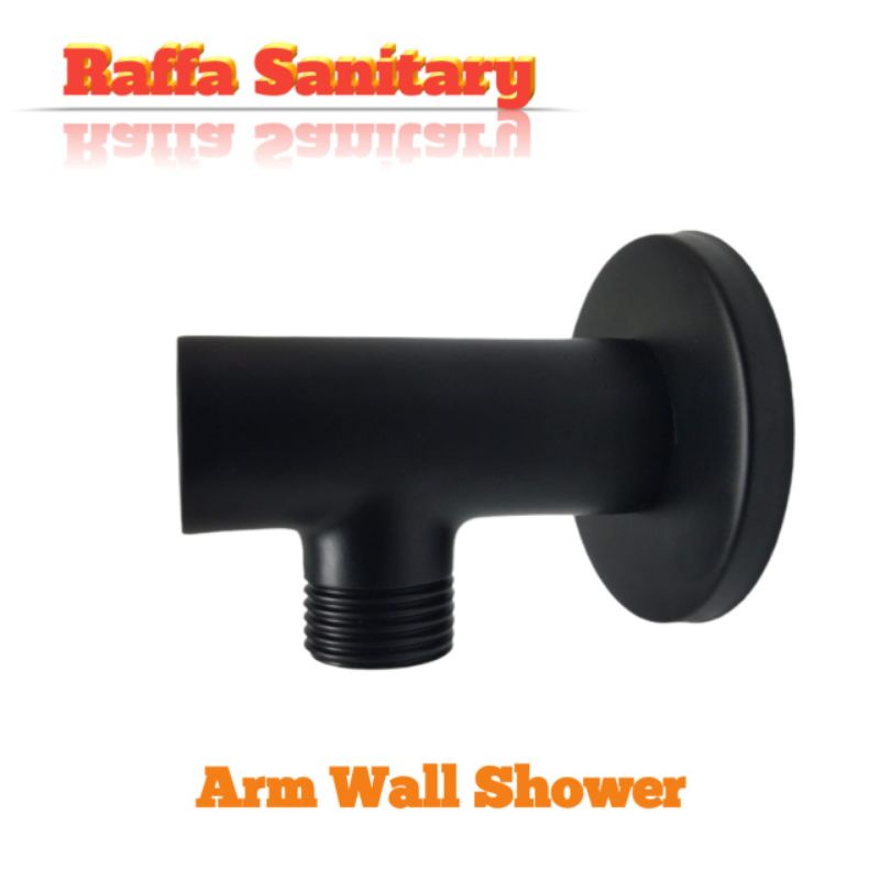 Arm Shower/Sambungan Tiang Wall Shower/Bracket Tee