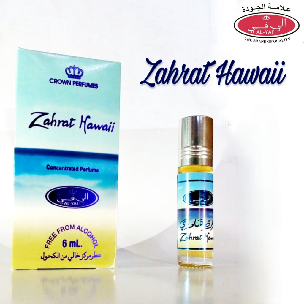 Parfum 6ml Minyak Wangi Roll Merek ALYAFI Varian Aroma