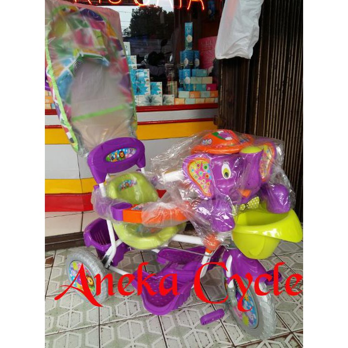 sepeda roda tiga royal gajah