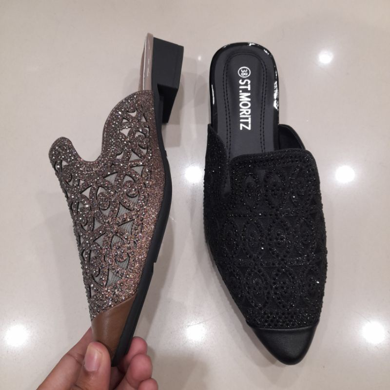 sepatu slop wanita st.moritz