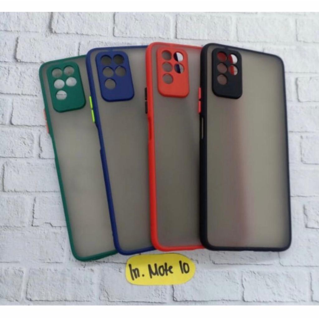 Casing Infinix Note 10 Choice Aero Jelly Dove Matte High Quality Premium Silikon Jelly Case Aero Sof