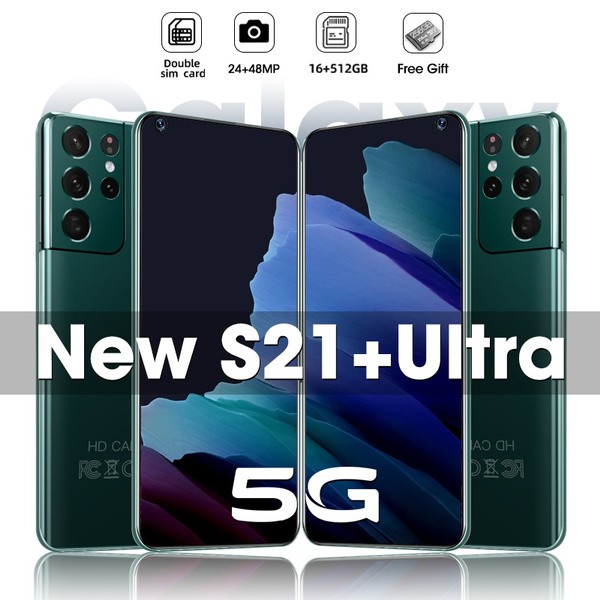 NEW GALAXY S21+ ULTRA LAYAR 7.0 INCHI 16GB/512GB KAMERA 24MP/48MP GLOBAL VERSION