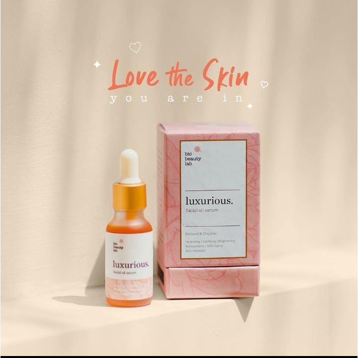 Luxurious oil serum  BPOM : NA18200105048 * Soothing * Hydrating * Brightening * Antioxidant * Anti-Microbial * Anti-Aging * Skin Conditioning * Skin Smoothness * Reduce Acne Scar / Dark Spot  Acne Treatment Facial Oil Serum  BPOM : NA18200105049 *