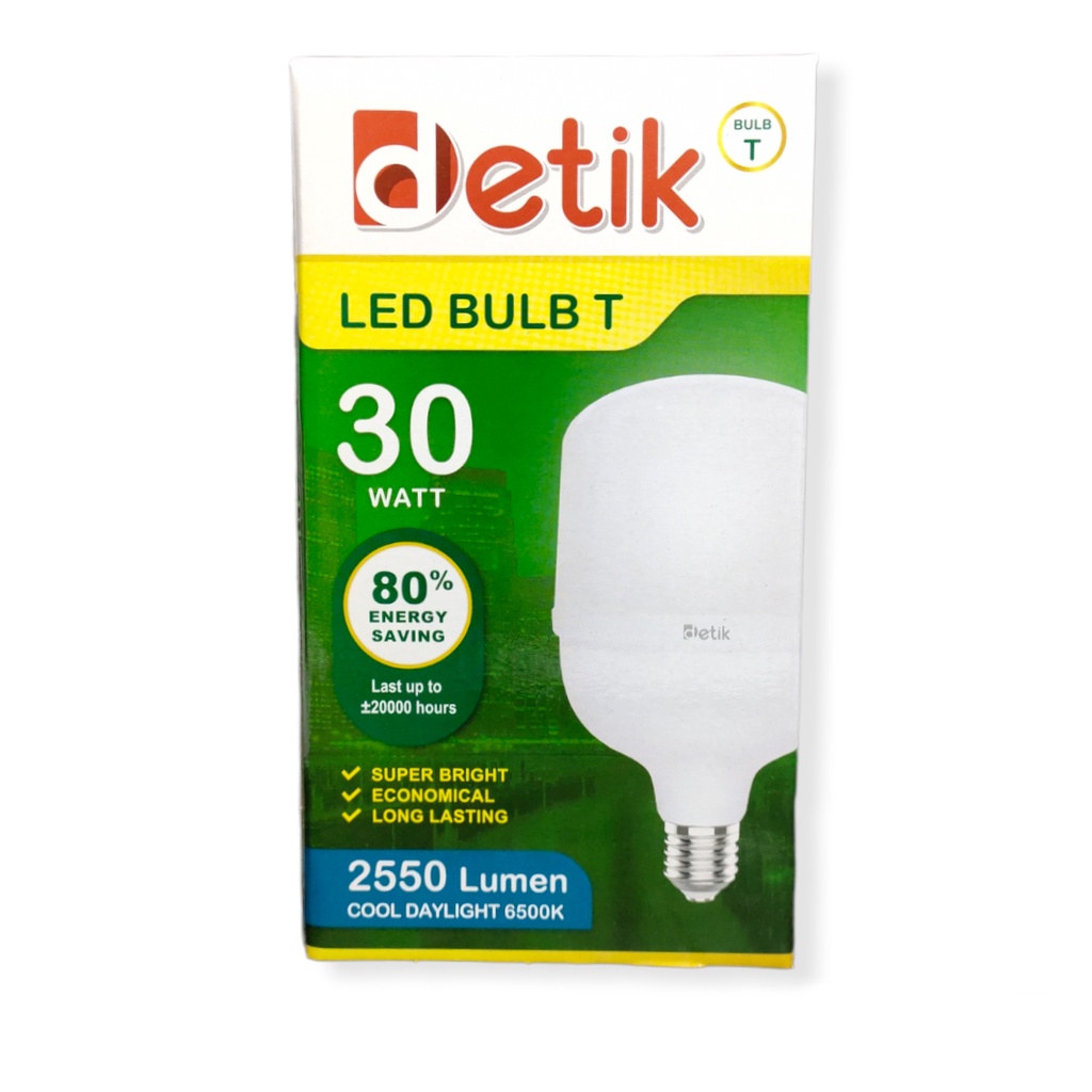 DETIK Lampu LED Capsule 30 Watt - Cahaya Putih (Garansi 1 Tahun)