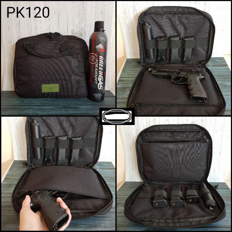 Tas Pistol Hand Gun Bag AA IPSC Range Case Glock