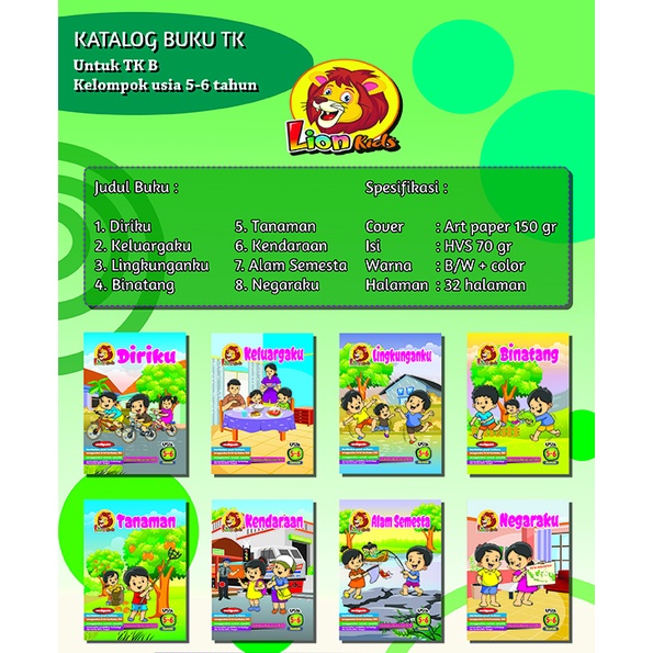 Jual Buku Paket TK B Usia 5-6 Tahun | Shopee Indonesia